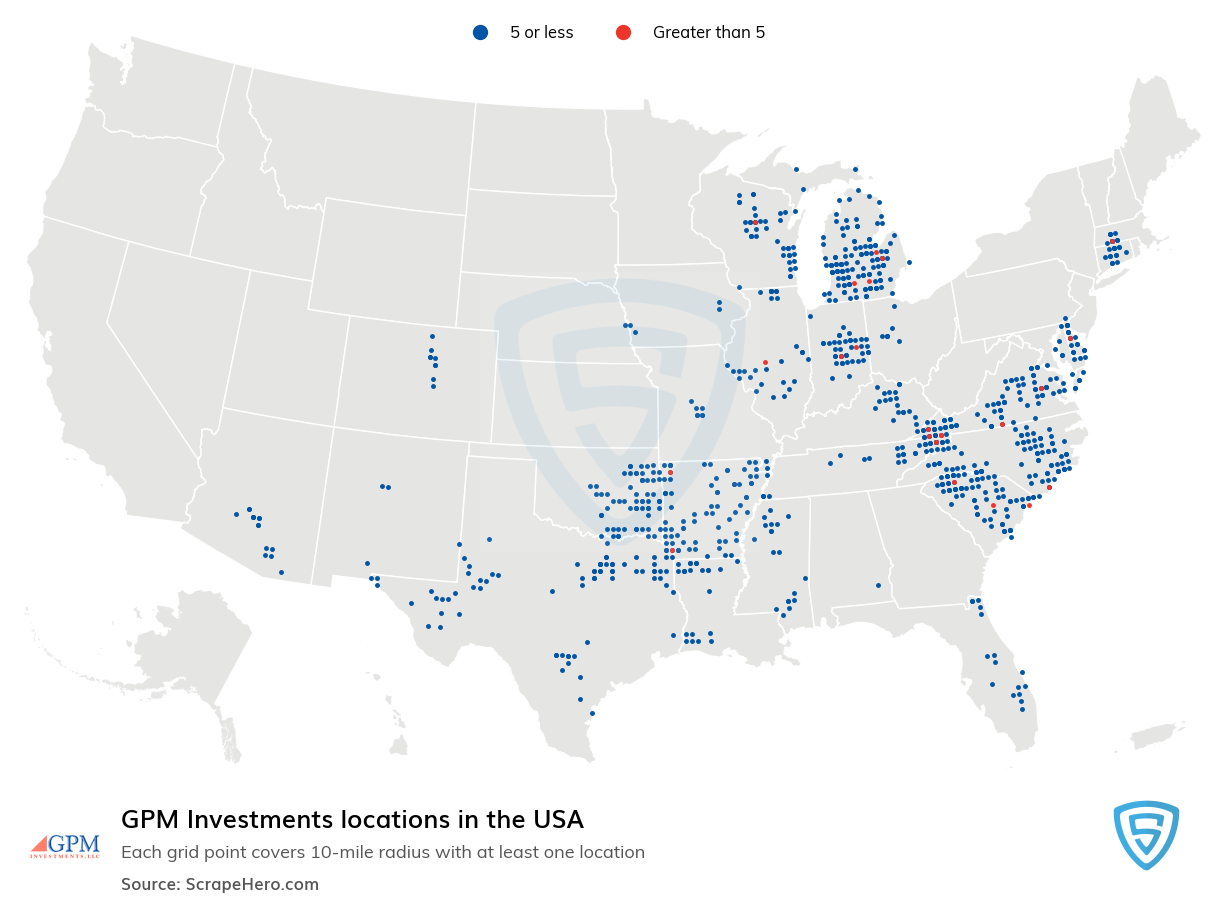 GPM Investments locations