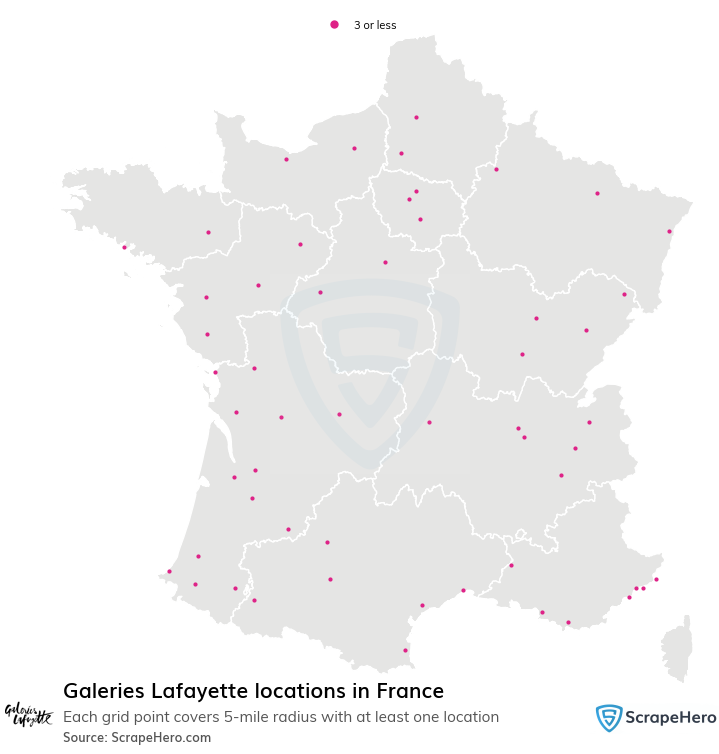 Galeries Lafayette locations