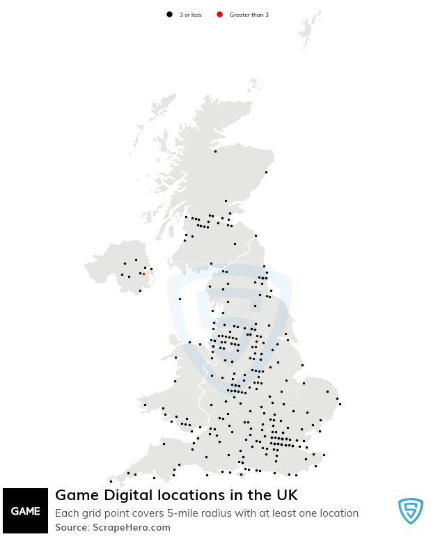 Game Digital store locations