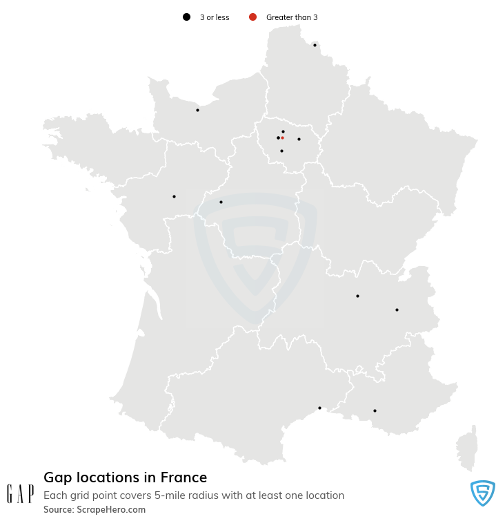 Gap store locations