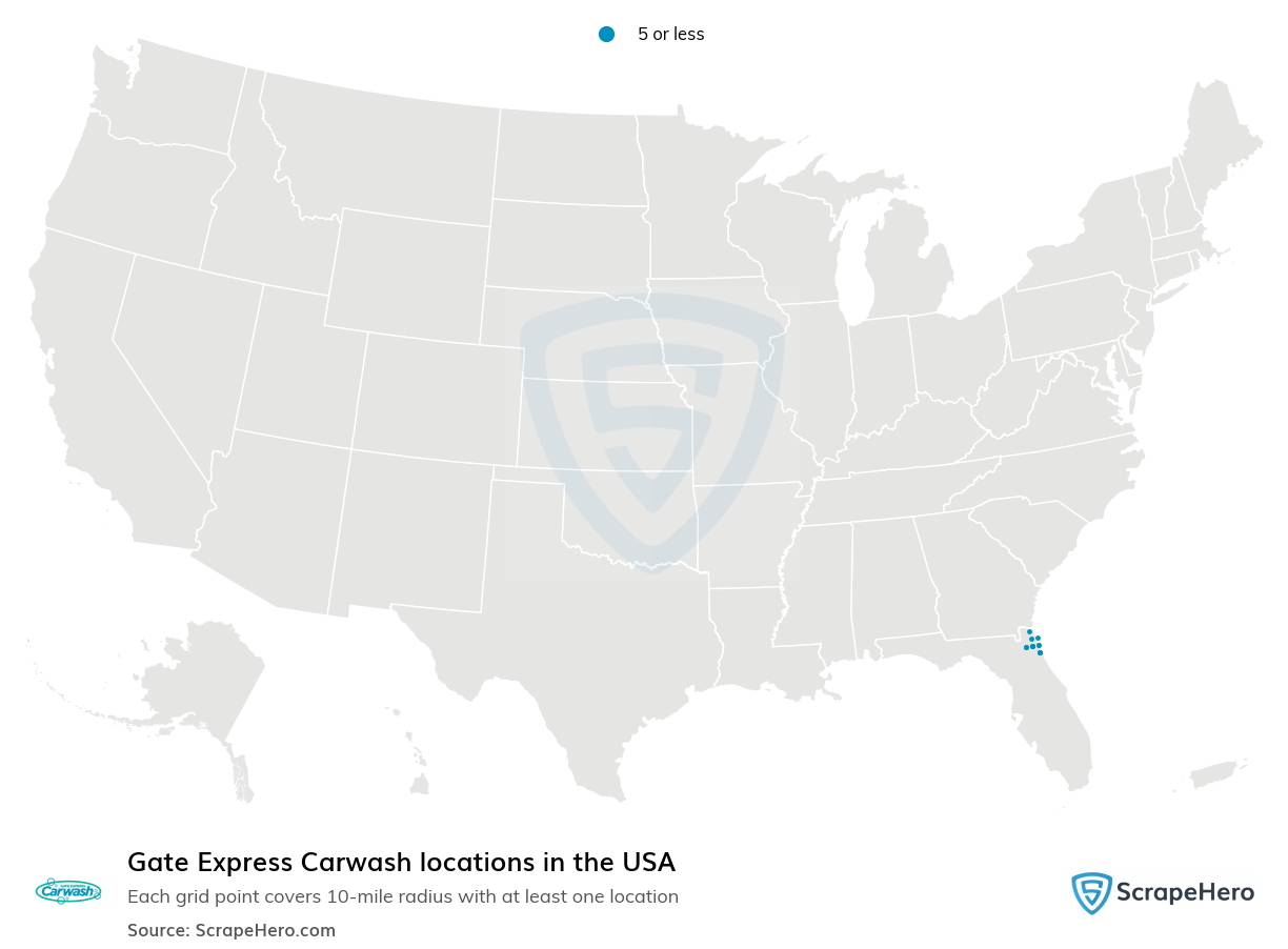 Gate Express Carwash locations