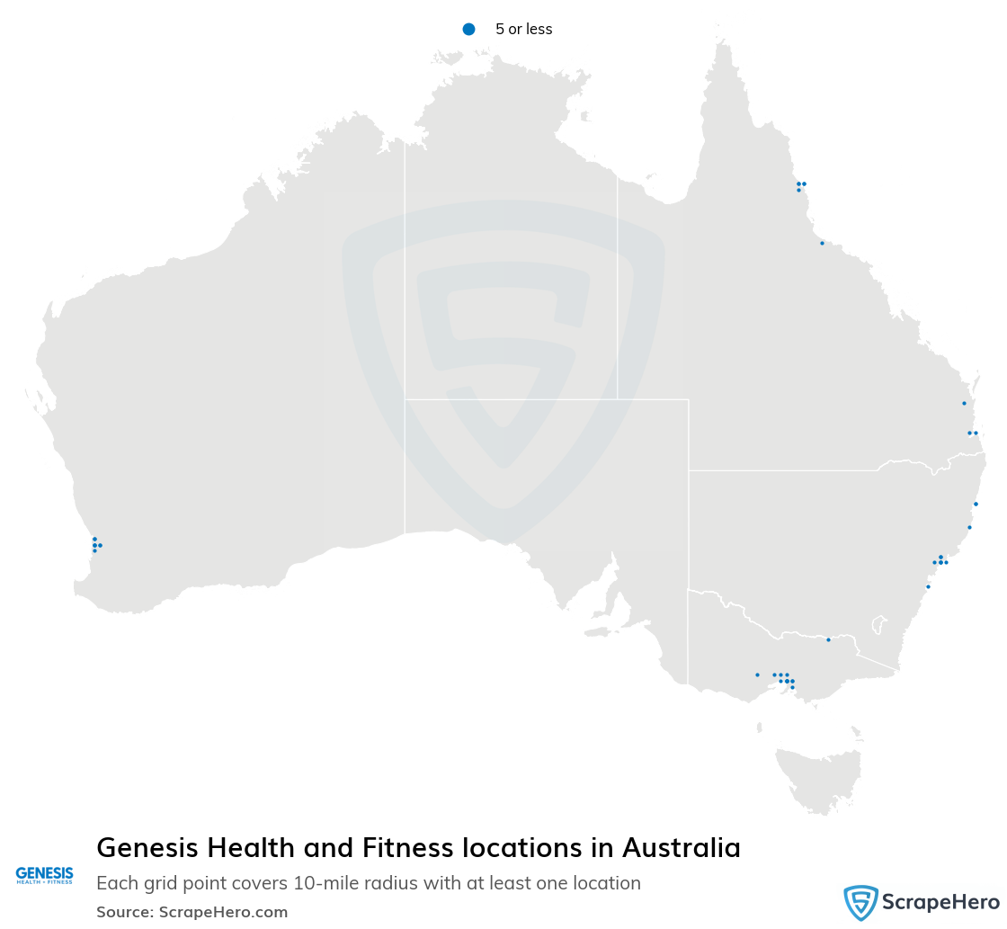 Genesis Health and Fitness locations