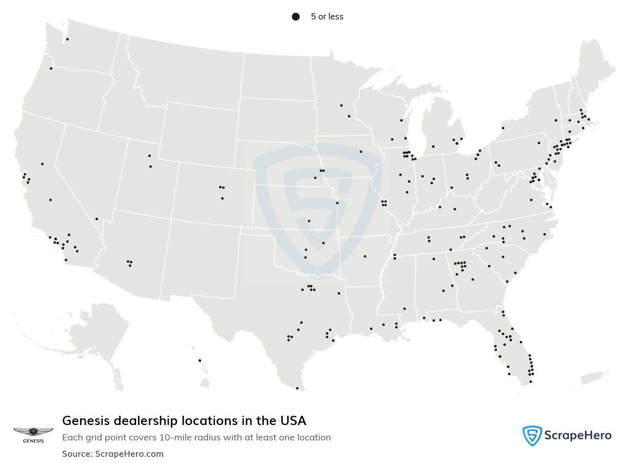 Genesis dealership locations