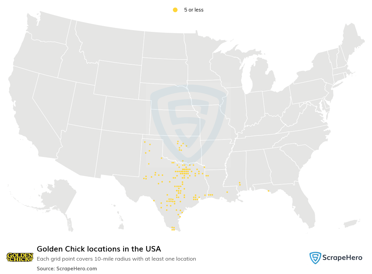 Golden Chick locations