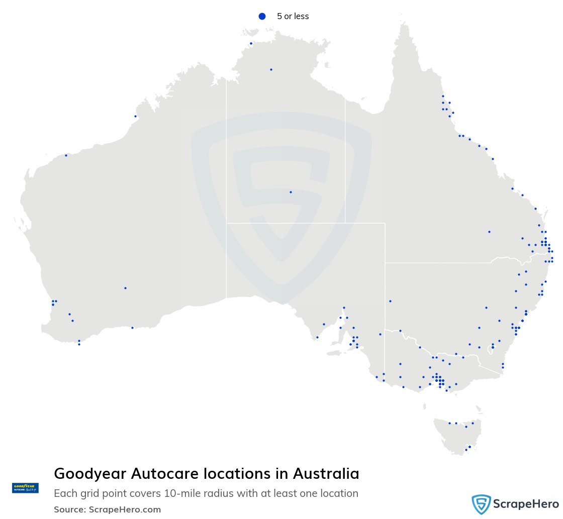 Goodyear Autocare locations