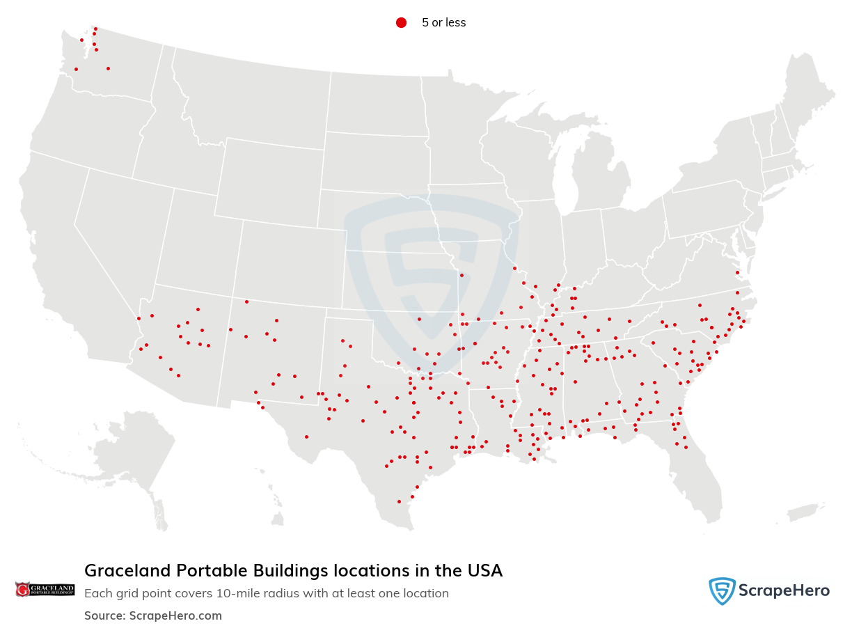 Graceland Portable Buildings locations
