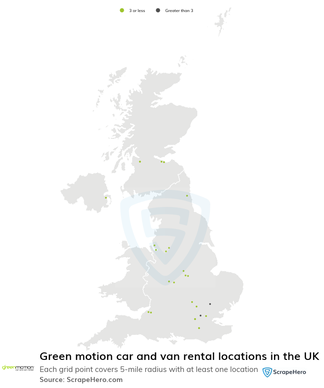 Green motion car and van rental locations