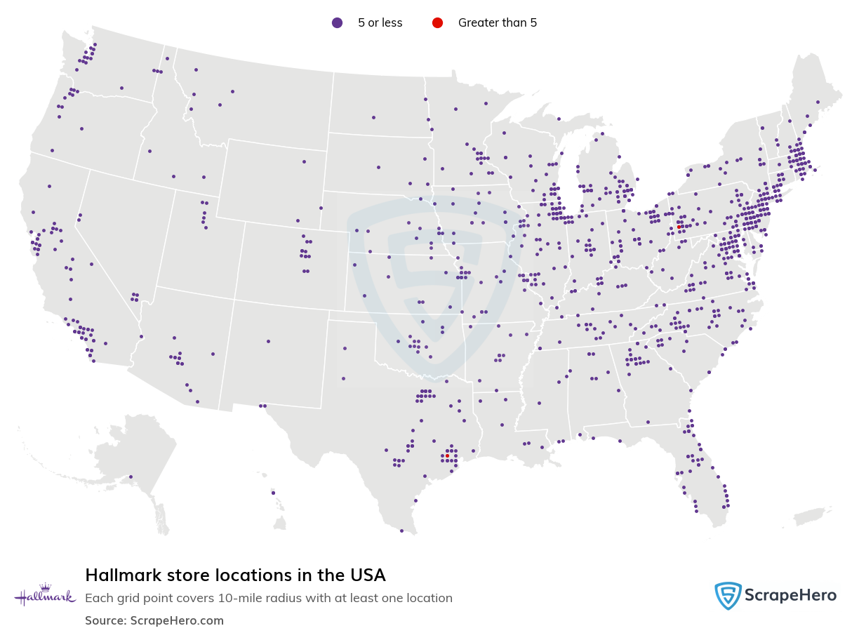 Hallmark store locations