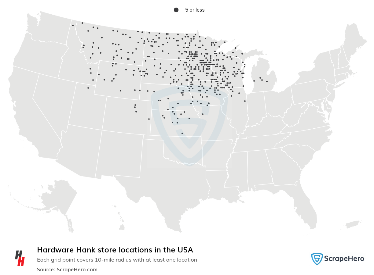 Hardware Hank store locations