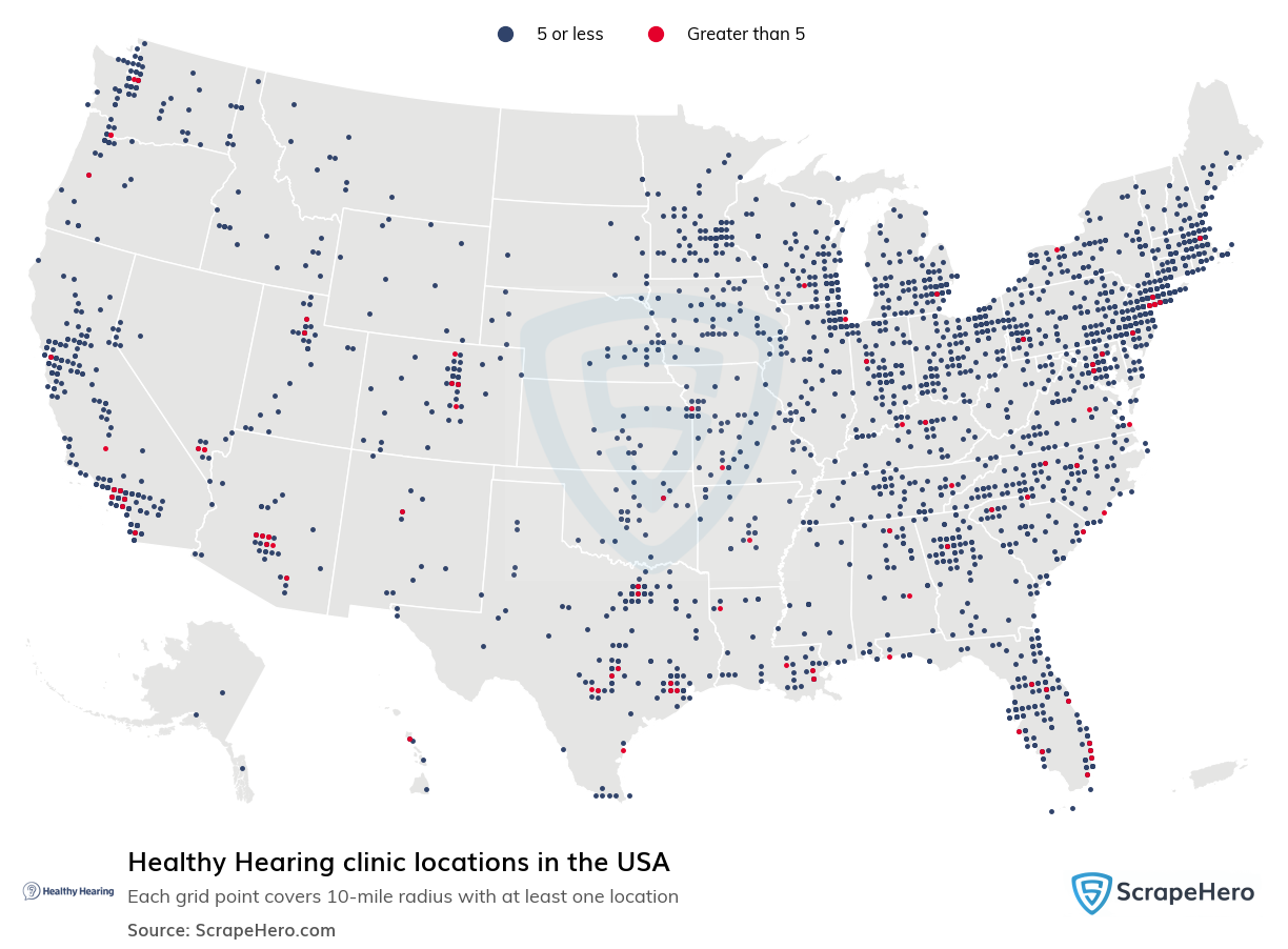 Healthy Hearing clinic locations