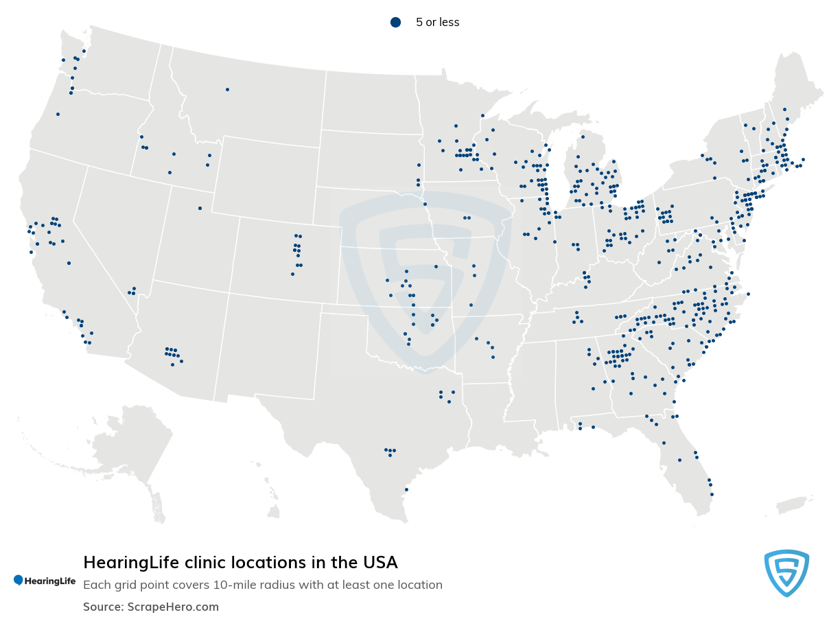 HearingLife clinic locations