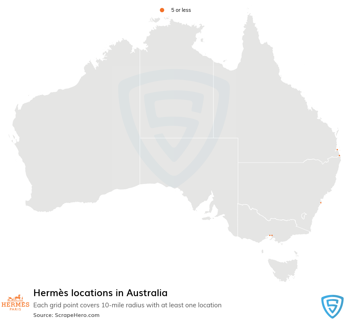 Hermès store locations