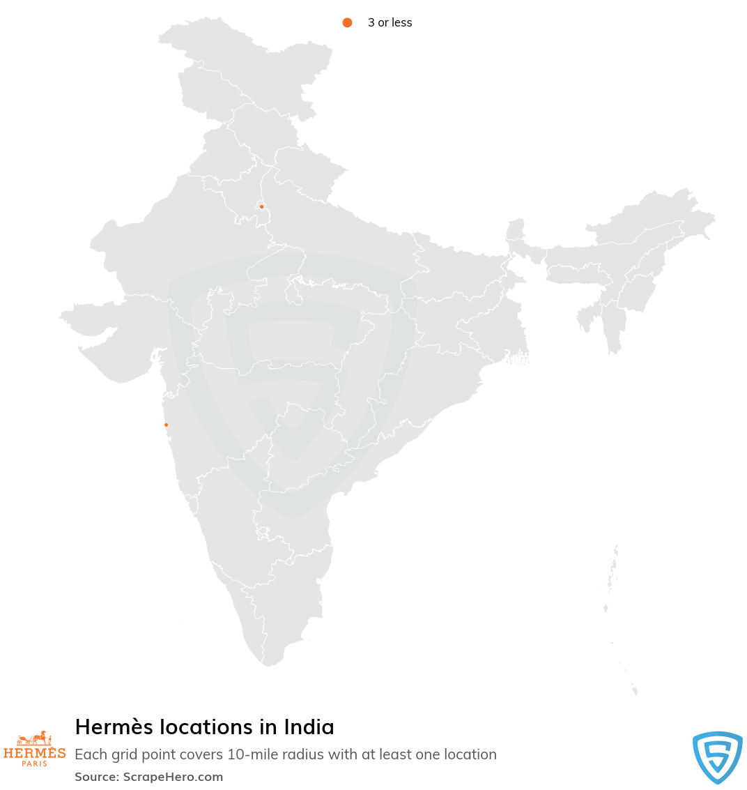 Hermès store locations