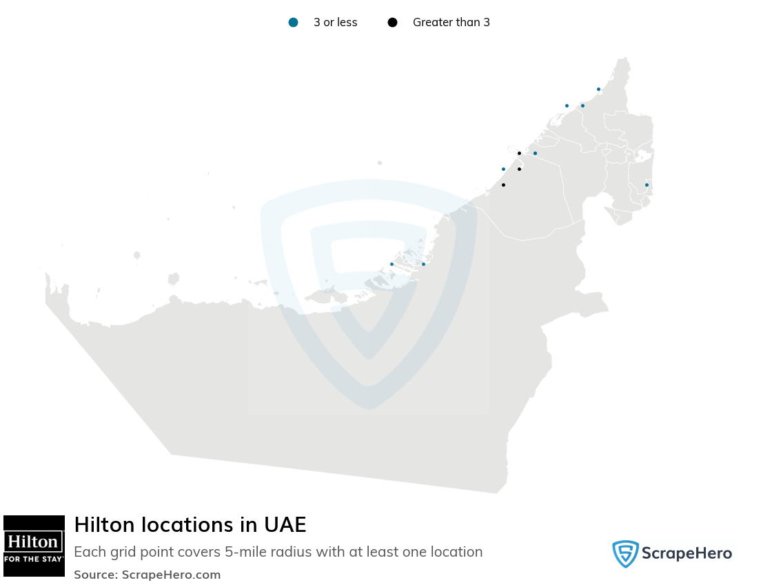 Hilton locations