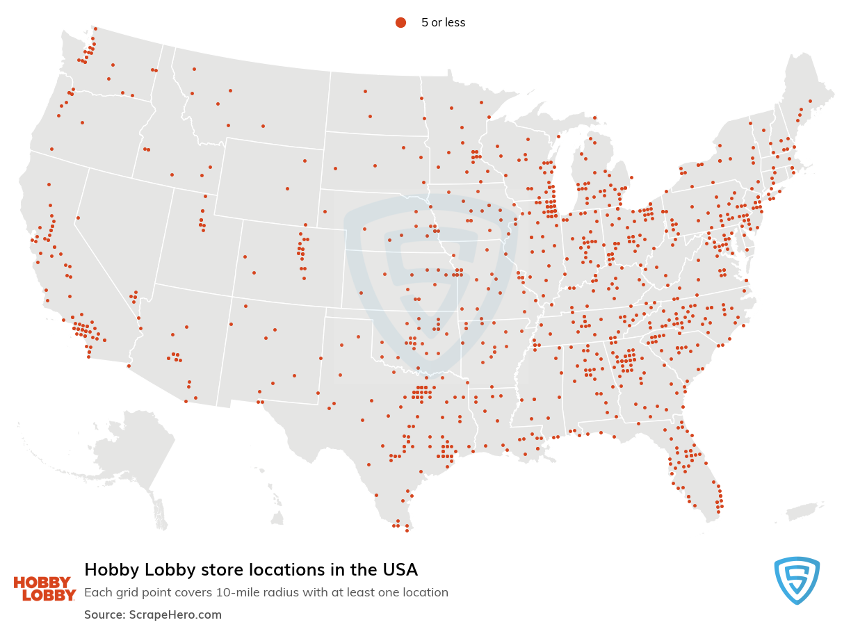 Hobby Lobby store locations