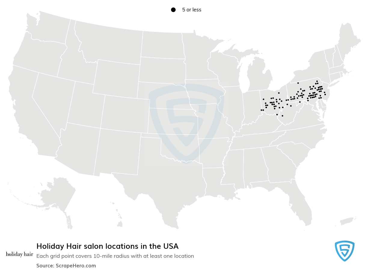 Holiday Hair salon locations