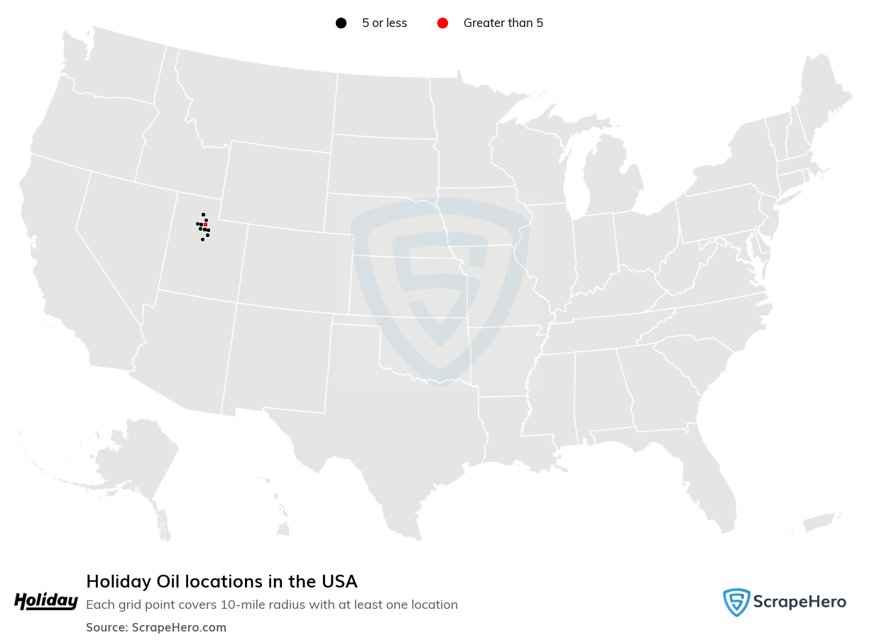 Holiday Oil locations