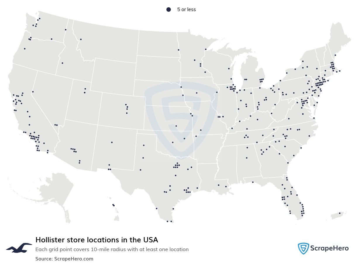 Hollister store locations