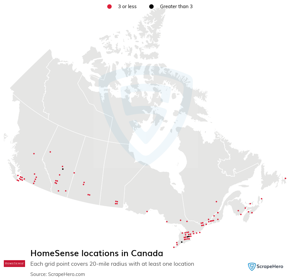 HomeSense store locations