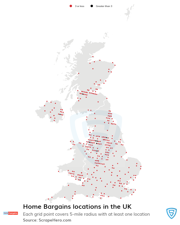 Home Bargains store locations