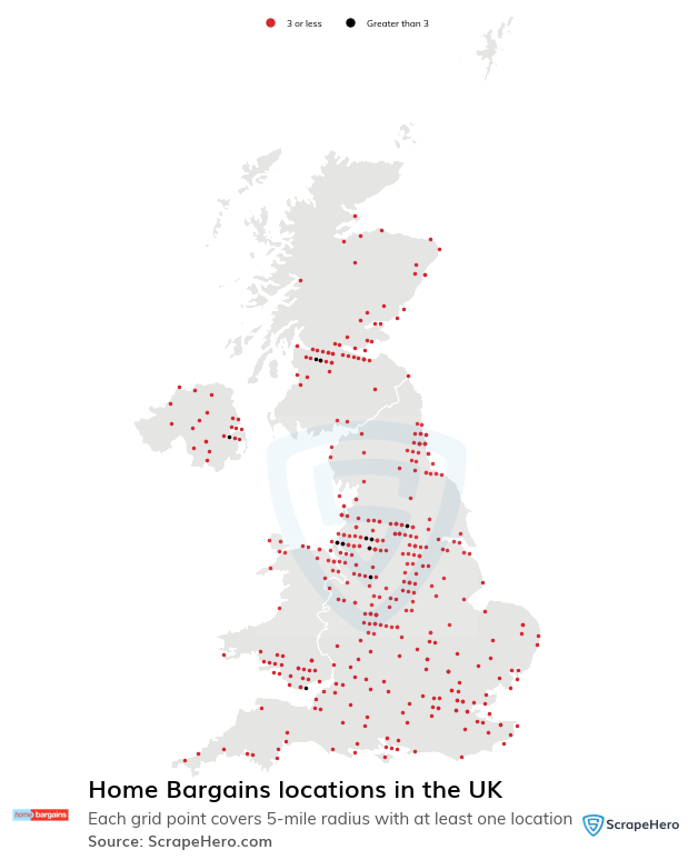 Home Bargains store locations