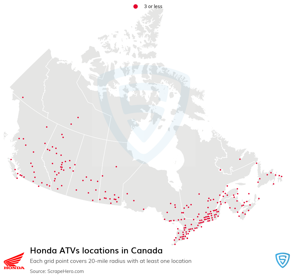 Honda ATVs dealership locations