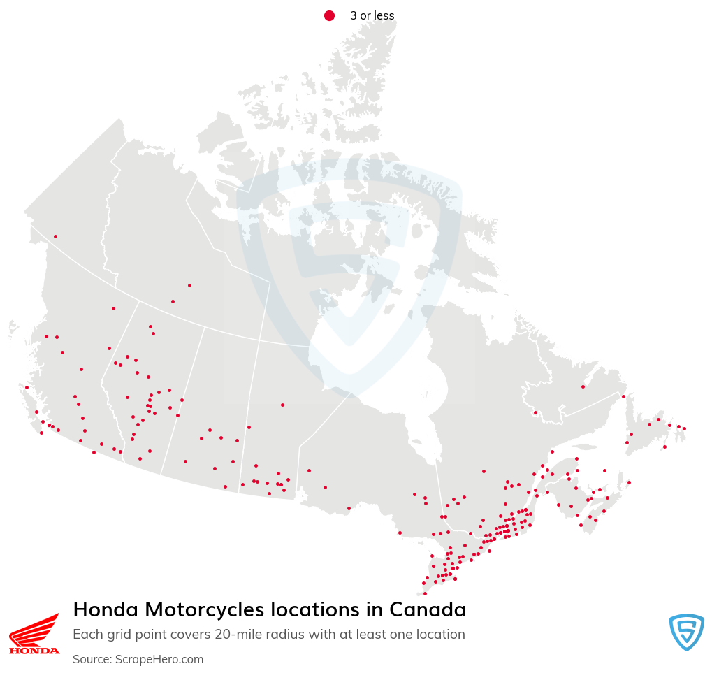 Honda Motorcycles dealer locations