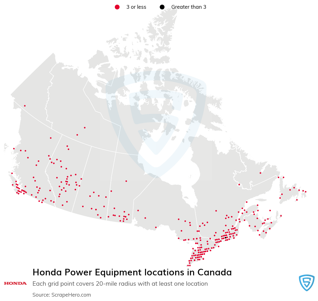 Honda Power Equipment dealership locations