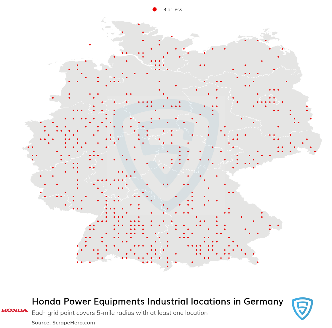 Honda Power Equipments Industrial locations