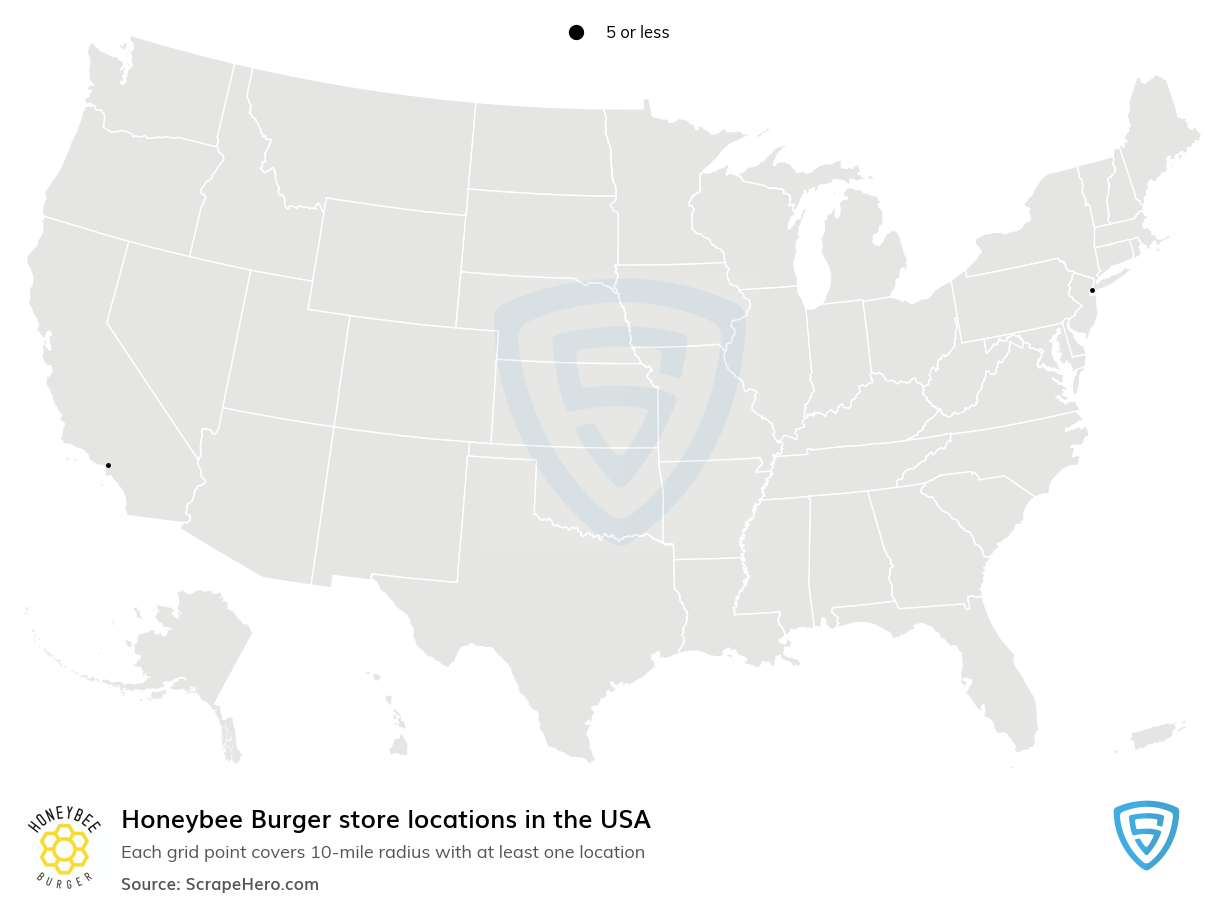 Honeybee Burger store locations