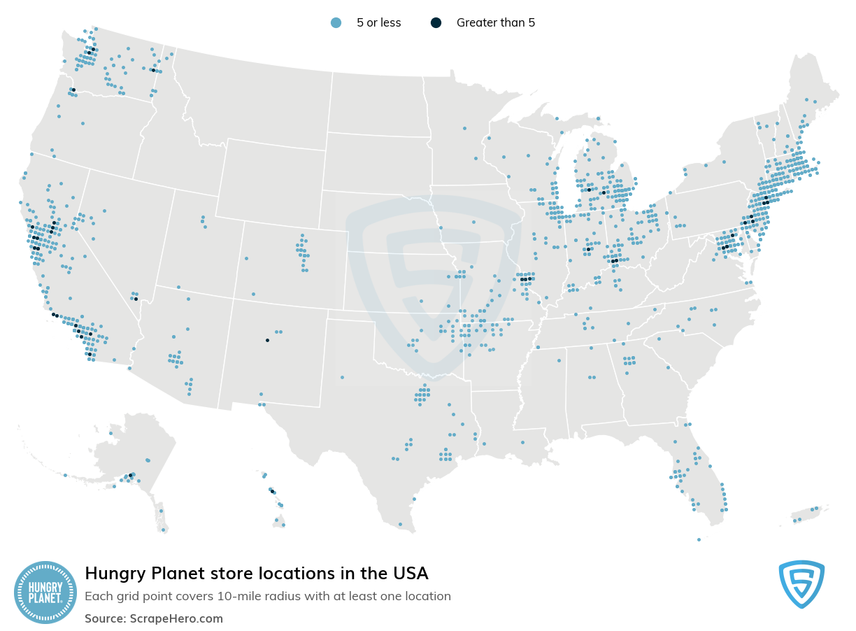 Hungry Planet store locations