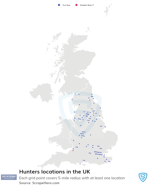 Hunters office locations