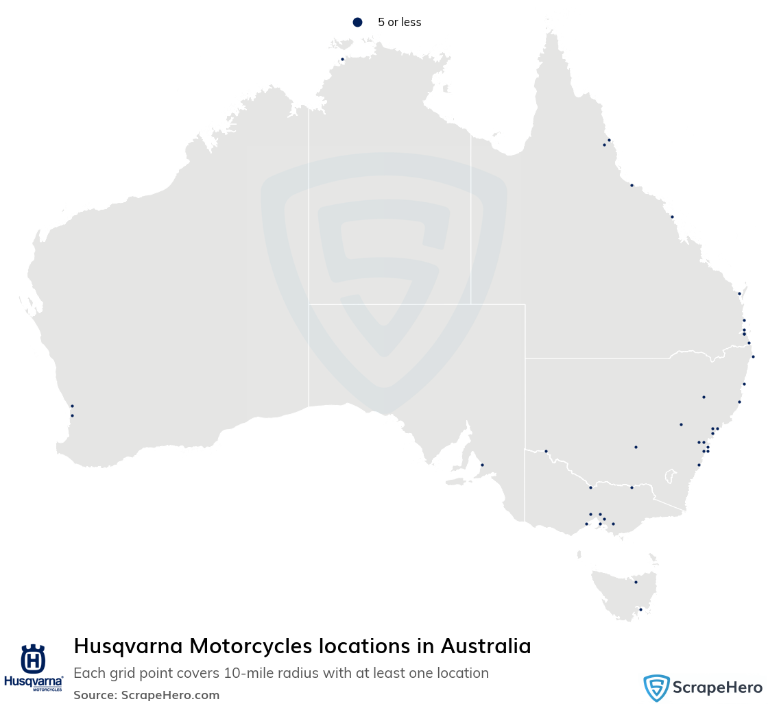 Husqvarna Motorcycles dealer locations