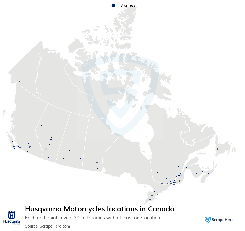 Husqvarna Motorcycles dealer locations