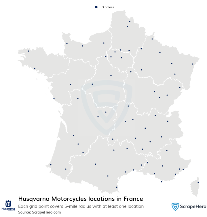 Husqvarna Motorcycles dealer locations