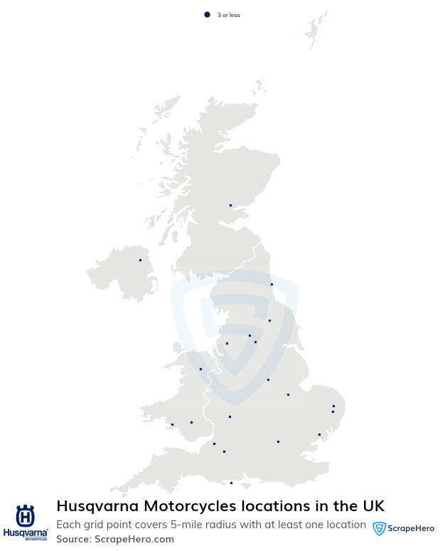 Husqvarna Motorcycles dealer locations