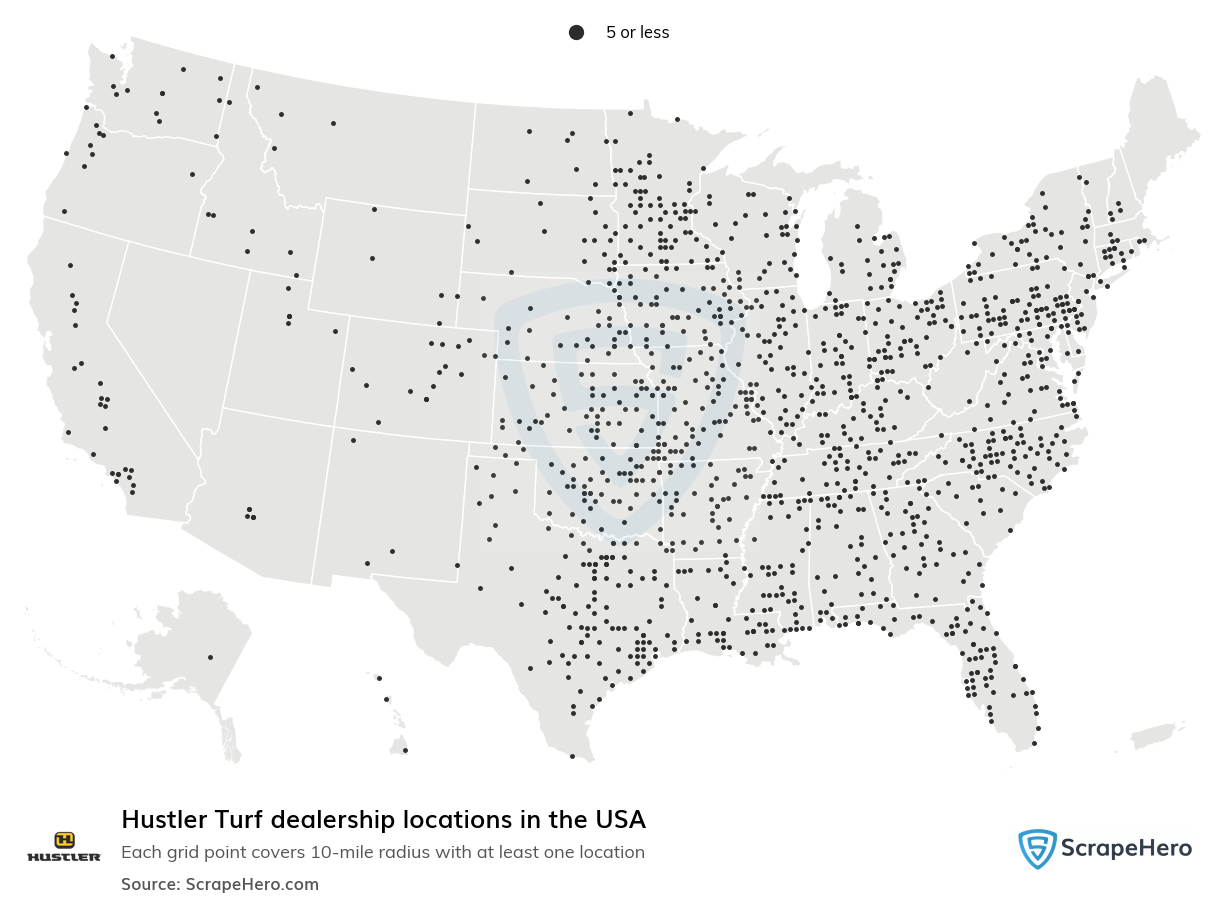 Hustler Turf dealership locations