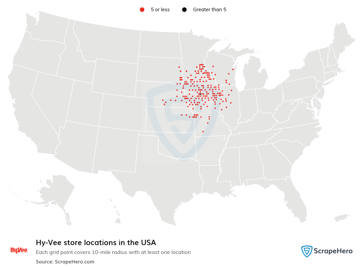 Hy-Vee store locations