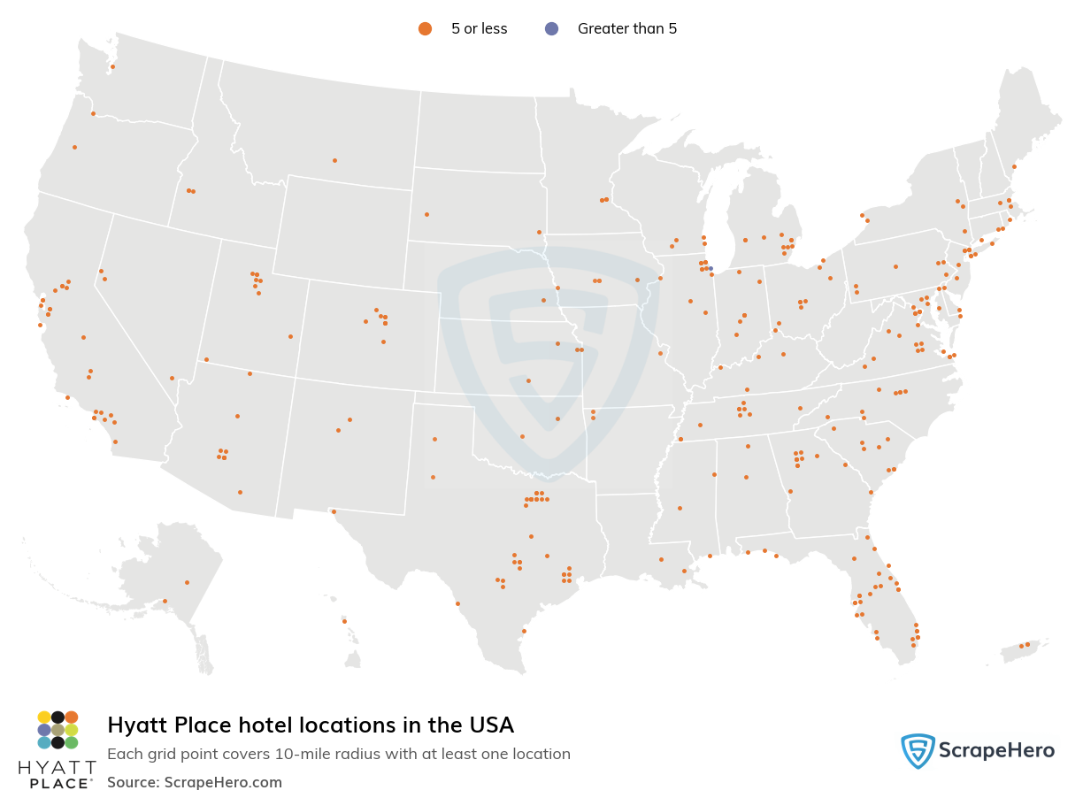 Hyatt Place hotel locations