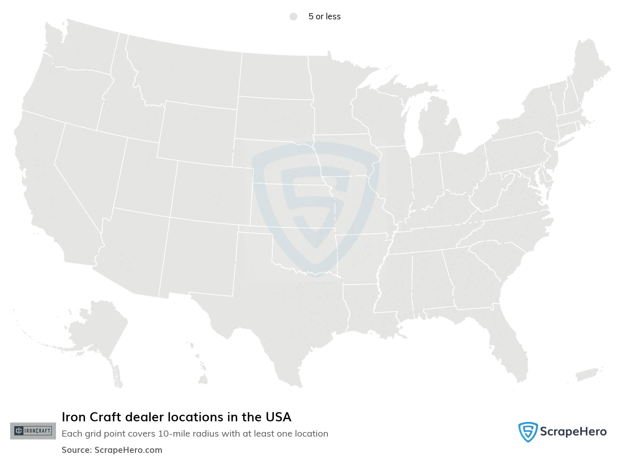 Iron Craft dealer locations