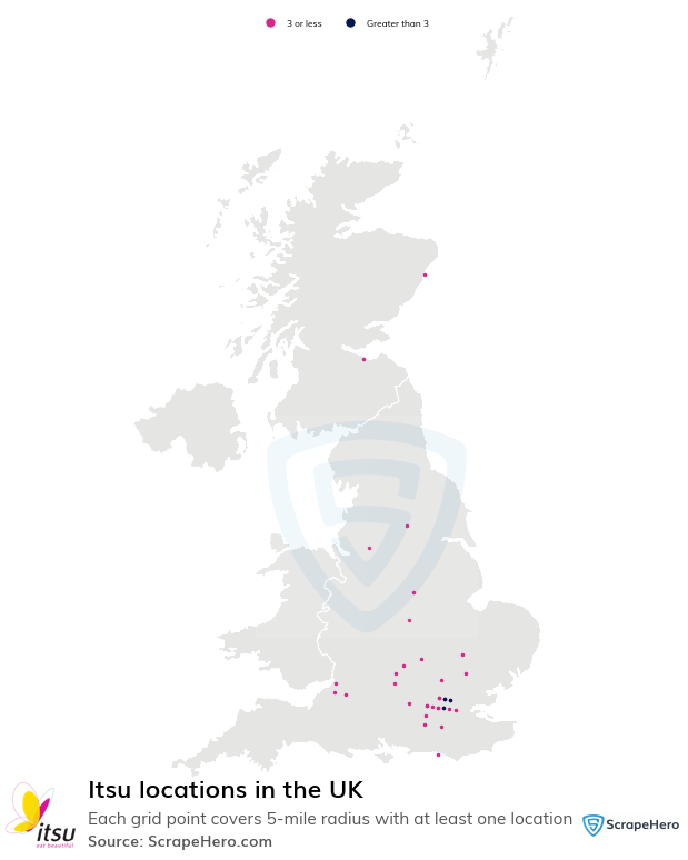 Itsu restaurant locations