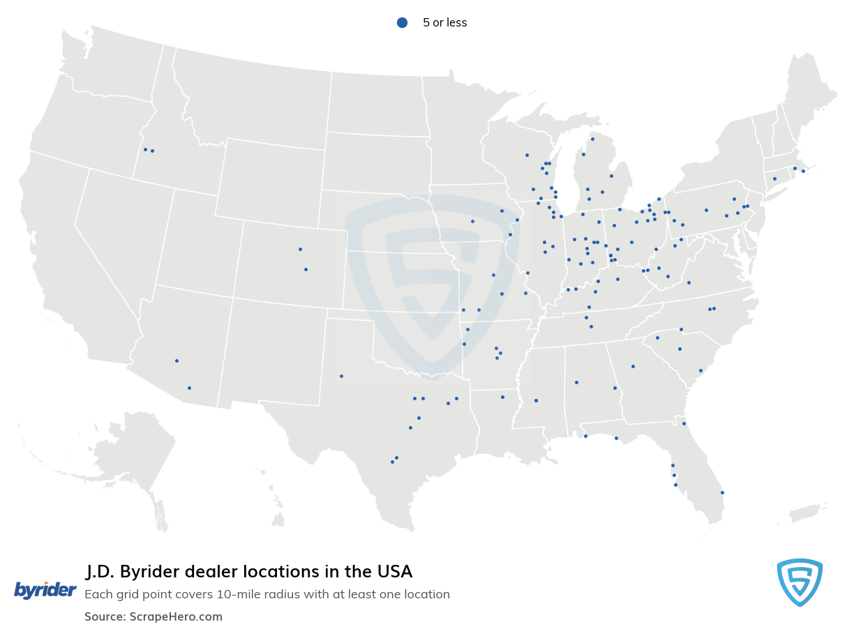 J.D. Byrider dealer locations