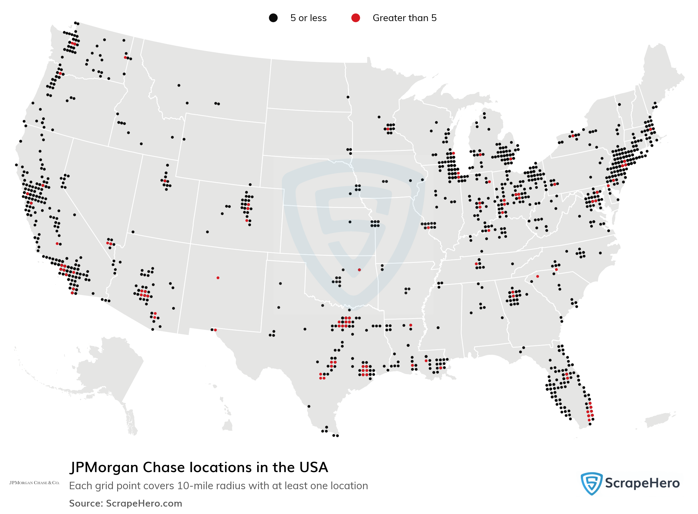 List of all JPMorgan Chase bank locations in the USA ...