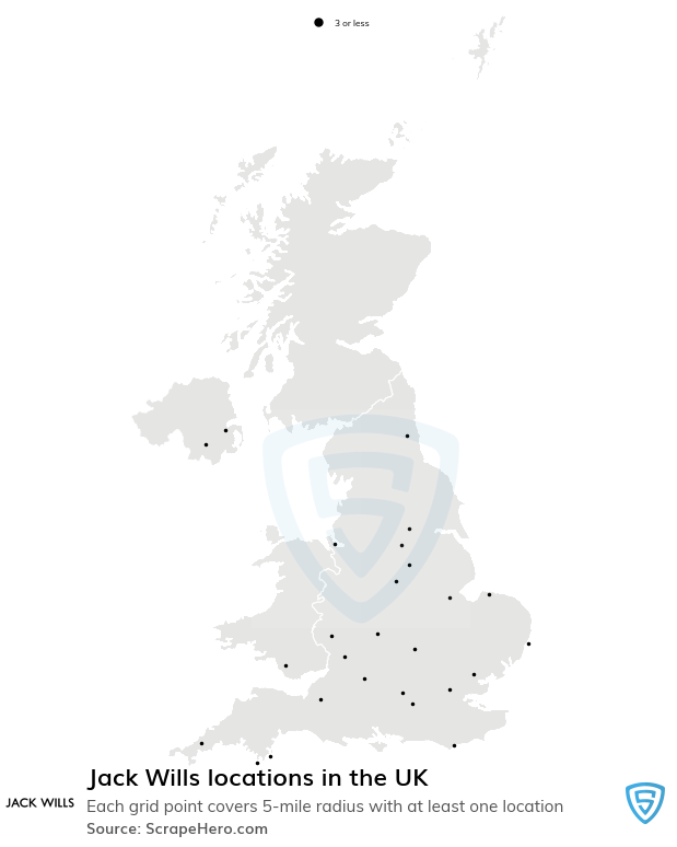 Jack Wills locations