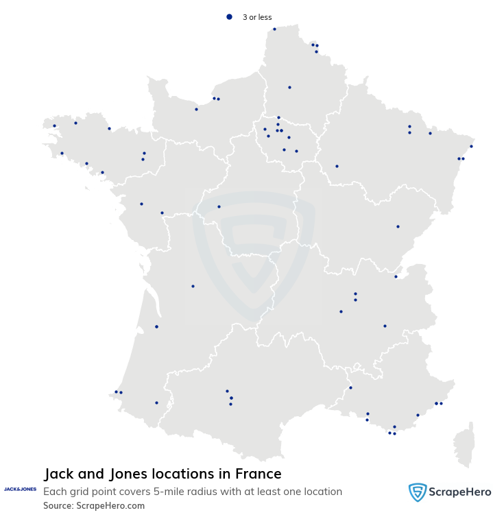 Jack and Jones store locations