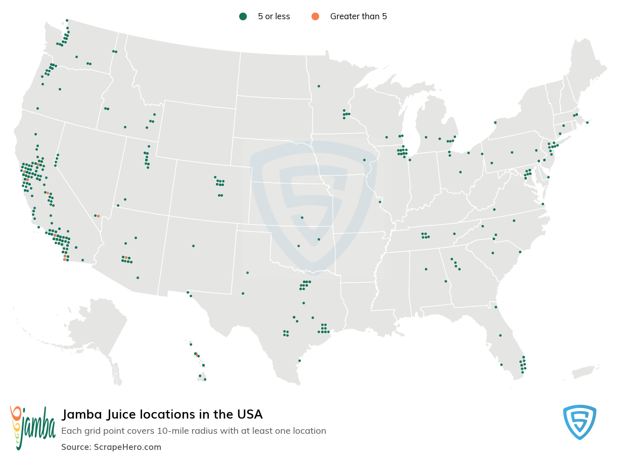 Jamba Juice locations