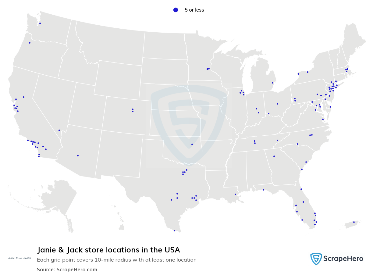 Janie & Jack store locations