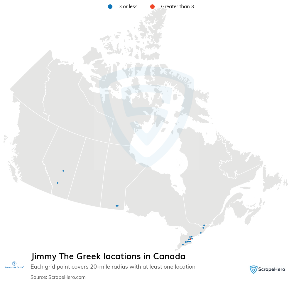 Jimmy The Greek restaurant locations