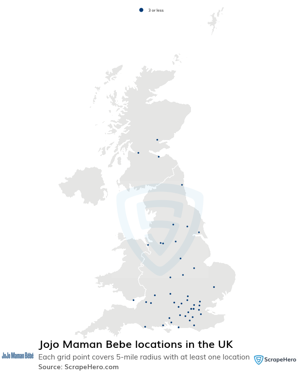 Jojo Maman Bebe store locations