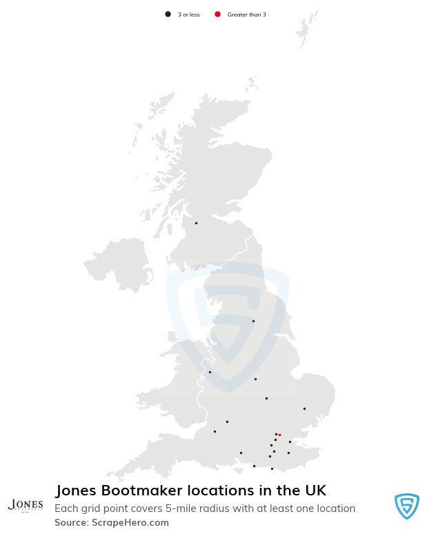 Jones Bootmaker store locations